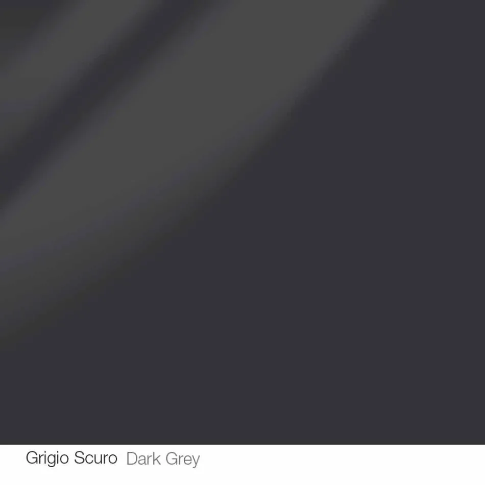 Runt designbord d.120 kristallplatta tillverkad i Italien Cristal Viadurini