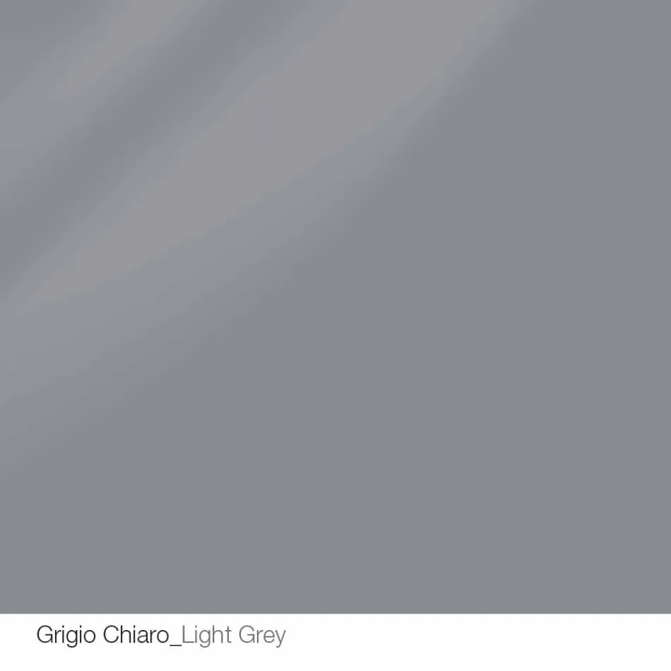 Runt designbord d.120 kristallplatta tillverkad i Italien Cristal Viadurini