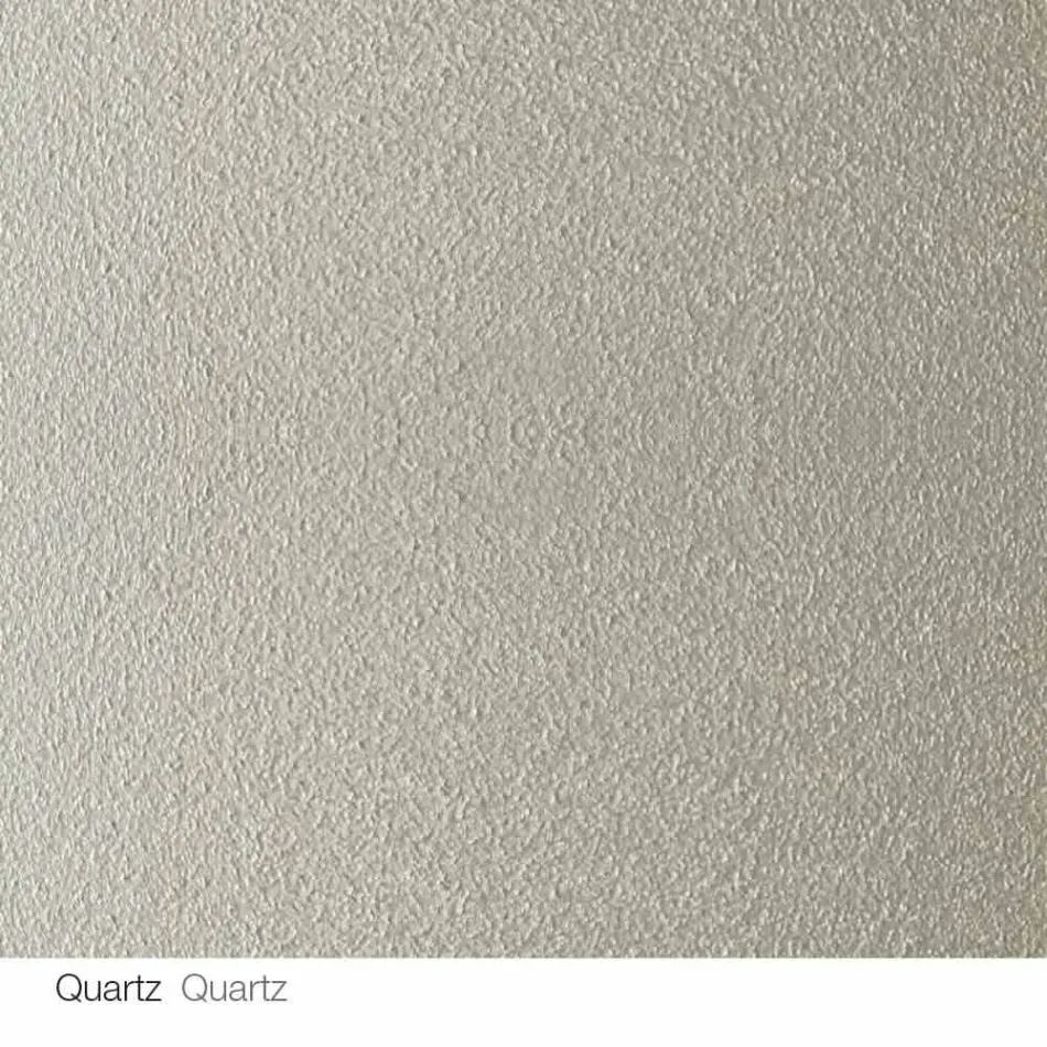 Runt designbord d.160 kristallplatta tillverkad i Italien Cristal Viadurini