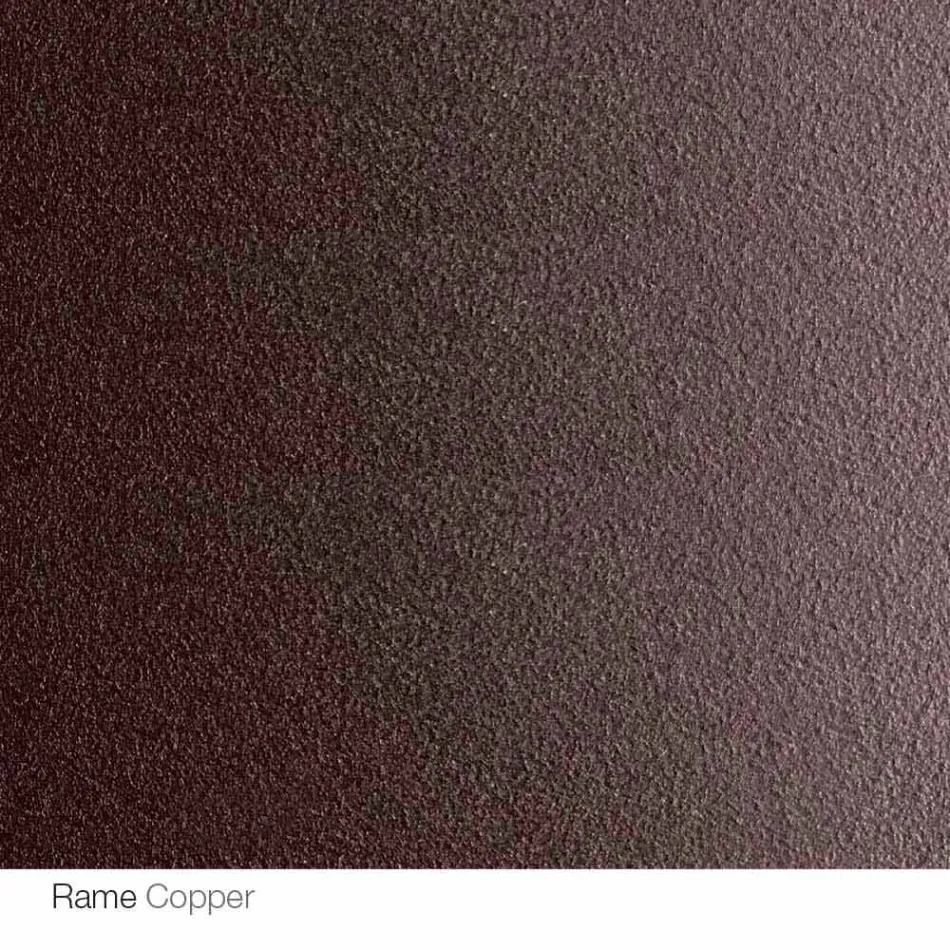 Runt designbord d.160 kristallplatta tillverkad i Italien Cristal Viadurini