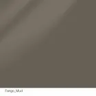 Runt designbord d.160 kristallplatta tillverkad i Italien Cristal Viadurini