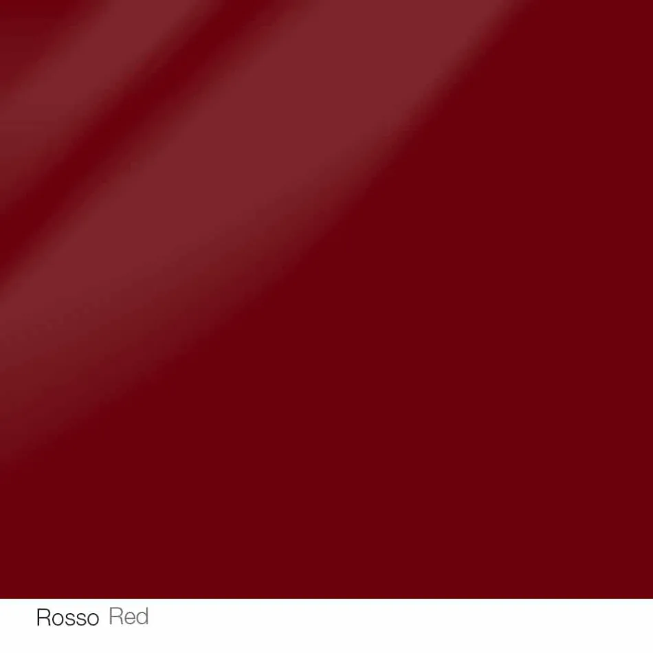 Runt designbord d.160 kristallplatta tillverkad i Italien Cristal Viadurini