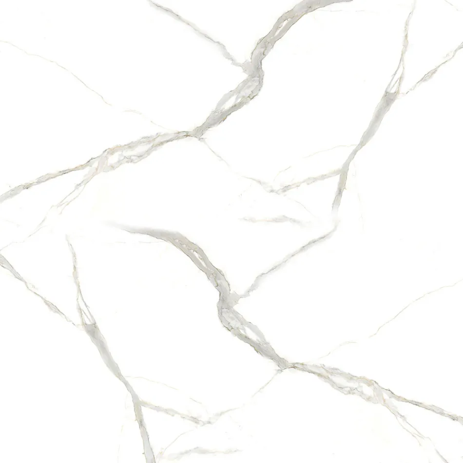 Tulpanbord Eero Saarinen H 73 Oval i Calacatta Michelangelo Keramik Viadurini