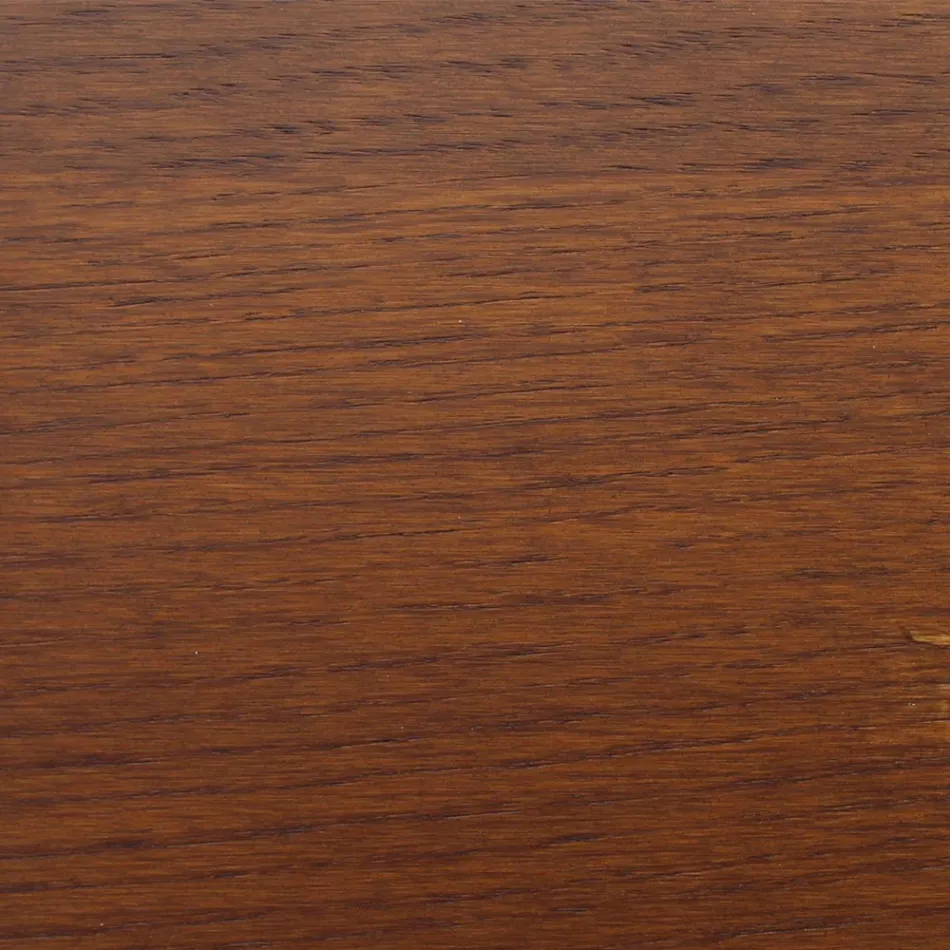 Eero Saarinen Tulip Table H 73 Oval i mörk valnötsbetsad ek tillverkad i Italien - Scarlet Viadurini