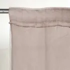 Lätt linnegardin med organza och gotiska broderier i lyxcentret - Marinella Viadurini