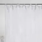 Gardin i vitt eller retro ljus linne och organza med lyxiga slipsar - Karnak Viadurini