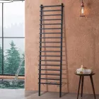 Svart hydraulisk kylare i kolstål Tillverkad i Italien - Raggio Viadurini