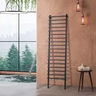 Svart hydraulisk kylare i kolstål Tillverkad i Italien - Raggio Viadurini