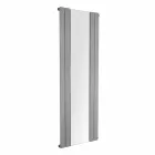 Design Vertikal badrumsradiator i stål med 587 W spegel - Picchio Viadurini