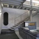 Termoarredo elektrisk konstruktion Brian härdat glas, tillverkad i Italien Viadurini