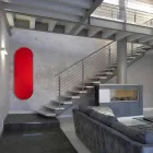 Termoarredo elektrisk konstruktion Brian härdat glas, tillverkad i Italien Viadurini