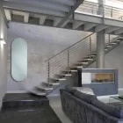 Termoarredo elektrisk konstruktion Brian härdat glas, tillverkad i Italien Viadurini