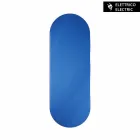 Termoarredo elektrisk konstruktion Brian härdat glas, tillverkad i Italien Viadurini