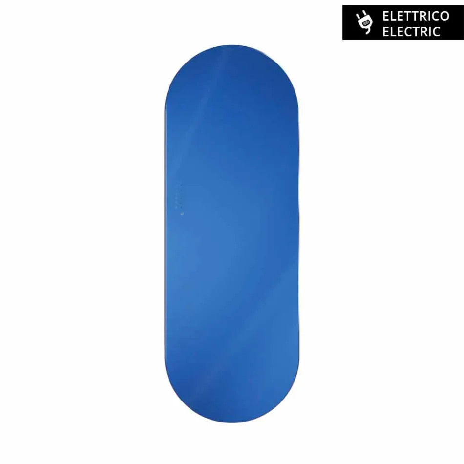 Termoarredo elektrisk konstruktion Brian härdat glas, tillverkad i Italien Viadurini