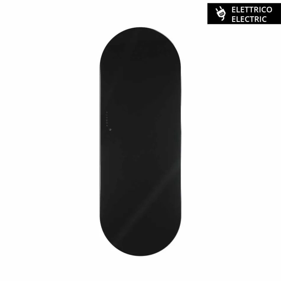 Termoarredo elektrisk konstruktion Brian härdat glas, tillverkad i Italien Viadurini