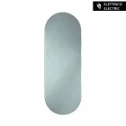 Termoarredo elektrisk konstruktion Brian härdat glas, tillverkad i Italien Viadurini