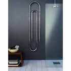 Termoarredo hydrauliska häftklamrar design med kromfinish genom Scirocco H Viadurini