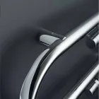 Termoarredo hydrauliska häftklamrar design med kromfinish genom Scirocco H Viadurini