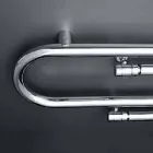 Termoarredo hydrauliska häftklamrar design med kromfinish genom Scirocco H Viadurini