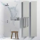 Elektrisk väggradiatordesign i modern aluminium 1000 W - 100 linjer Viadurini