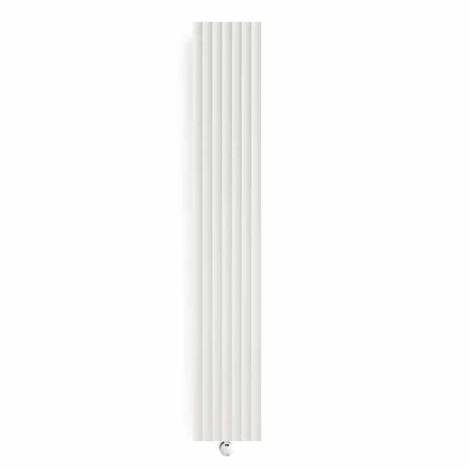 Elektrisk väggradiatordesign i modern aluminium 1000 W - 100 linjer Viadurini