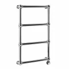 Elektrisk modulär radiator i krom eller guldmässing vid 200 W - Caesar Viadurini