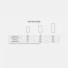 Termoarredo elektriska modern design anpassas med bilder Jonny Viadurini