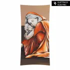 elektrisk konstruktion radiator med foton Barry härdat glas Viadurini