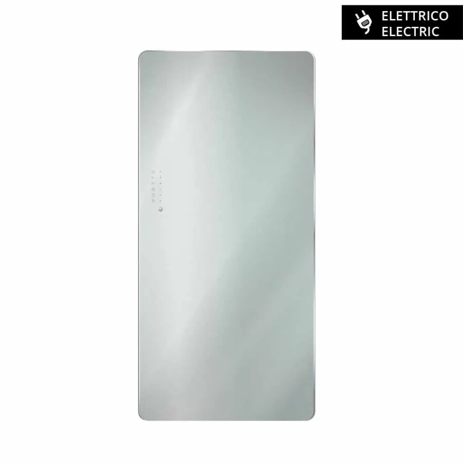 Elektriskt utförande Termoarredo i Jonny härdat glas Viadurini