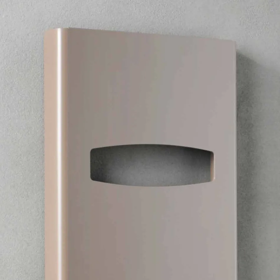 Elektrisk designkylare för badrum i stål 6 mått 1000 Watt - Mask Viadurini