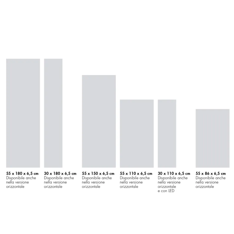 Elradiator upp till 1400W i italiensk marmorpulver - Texturee Viadurini
