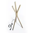 Fristående elektrisk kylare i stål med fotkontakt - Träd Viadurini