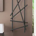 Elektrisk stålkylare med rundsektionsrör Tillverkad i Italien - slumpmässigt Viadurini