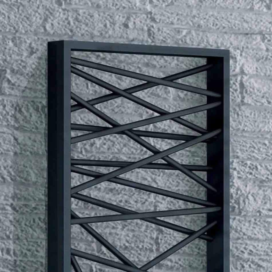 Elektriska element i stål, storstads stil Mikado Scirocco H Viadurini