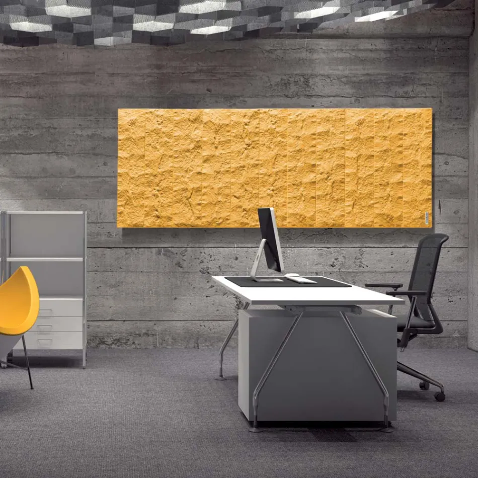 Elradiator i italiensk marmorpulver upp till 1400 Watt - Terraa Viadurini