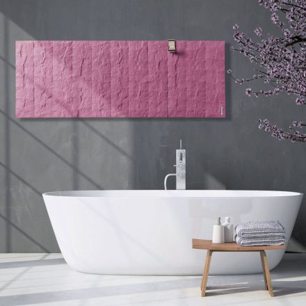 Elradiator i italiensk marmorpulver upp till 1400 Watt - Terraa Viadurini