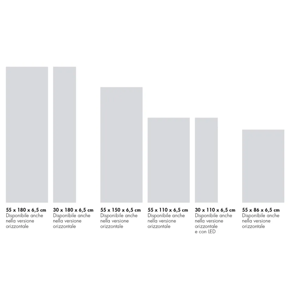 Elradiator i italiensk marmorpulver upp till 1400 Watt - Terraa Viadurini