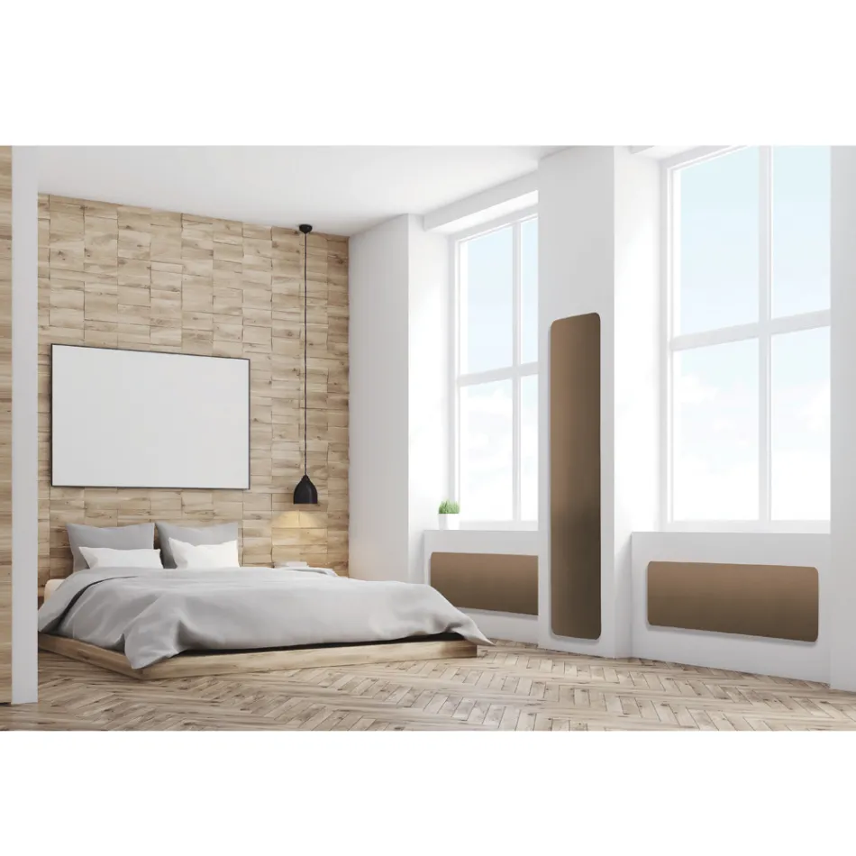 Elradiator i italiensk marmorpulver upp till 1000 Watt - Stilee Viadurini