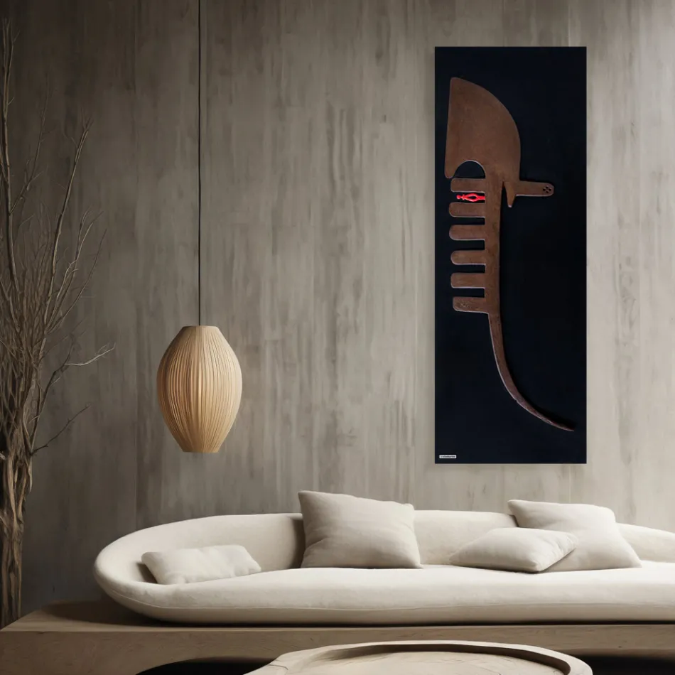 Elradiator i återvunnet marmorpulver Tillverkad i Italien - Venedig Viadurini