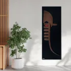 Elradiator i återvunnet marmorpulver Tillverkad i Italien - Venedig Viadurini