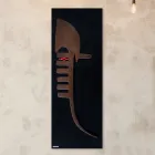 Elradiator i återvunnet marmorpulver Tillverkad i Italien - Venedig Viadurini