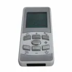 Elektrisk härdat glasradiator med Jonny stenfinish Viadurini