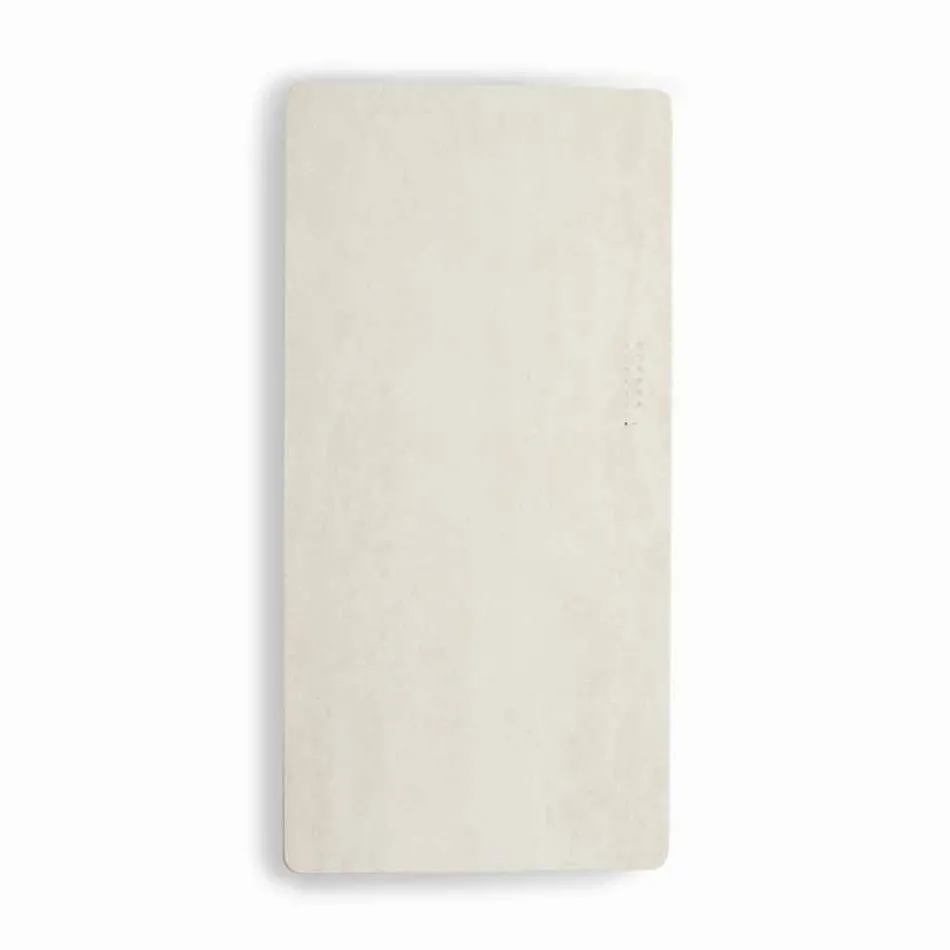 Elektrisk härdat glasradiator med Jonny stenfinish Viadurini