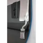 Elektrisk härdat glasradiator med Jonny stenfinish Viadurini