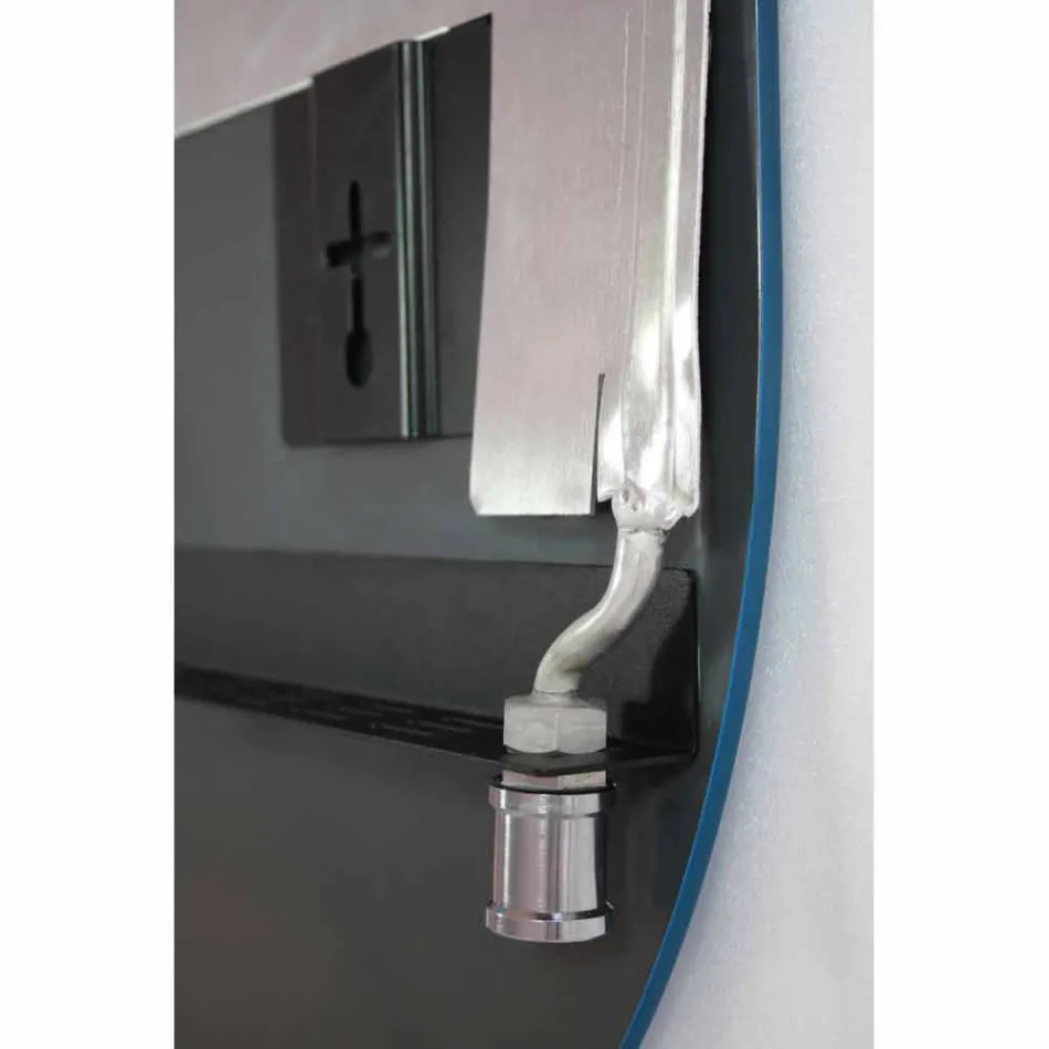 Elektrisk härdat glasradiator med Jonny stenfinish Viadurini