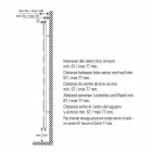 Väggmonterad elektrisk kylare för badrum 400 W - påfågel Viadurini