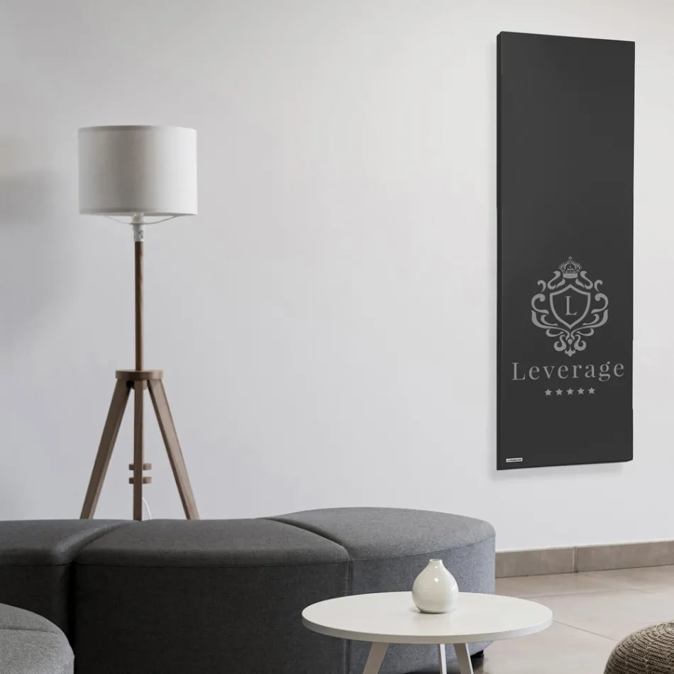 Anpassningsbar elektrisk kylare i marmorpulver Tillverkad i Italien - Lineep Viadurini