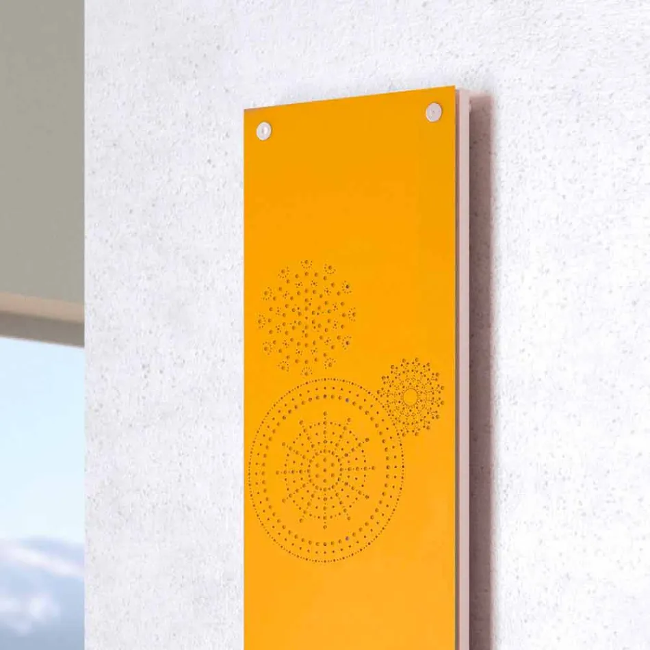 vertikalt elektriskt radiator med lock design New Dress Scirocco H Viadurini