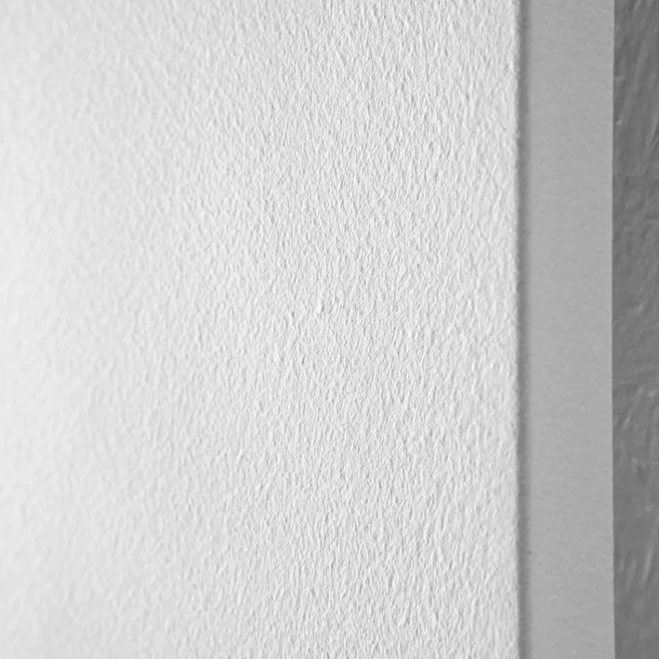 Hybrid designkylare i slät italiensk marmorpulver - linjer Viadurini