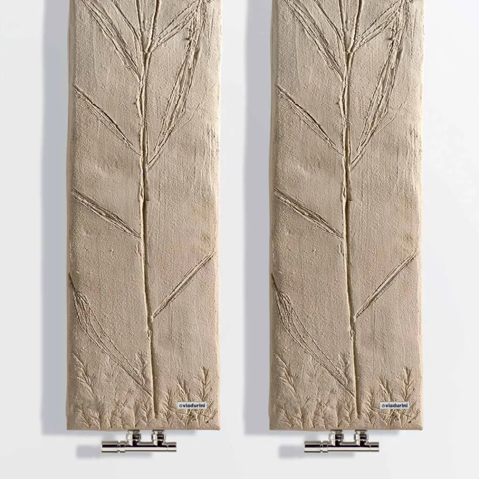 Hybridradiator i italiensk marmorpulver upp till 500 Watt - Naturae Viadurini